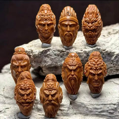THE SEVEN HEROES OF SHU — HAND-CARVED STORY BRACELET