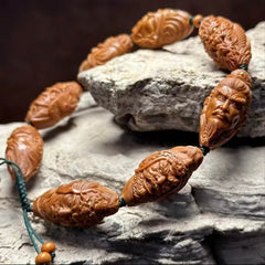 THE SEVEN HEROES OF SHU — HAND-CARVED STORY BRACELET
