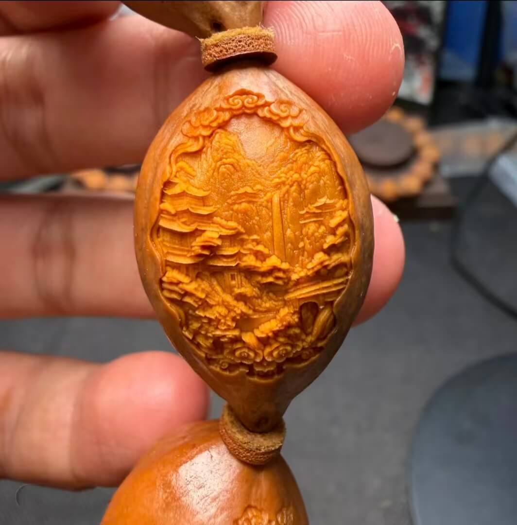 THE LADY & THE LANDSCAPE — HAND-CARVED STORY BRACELET